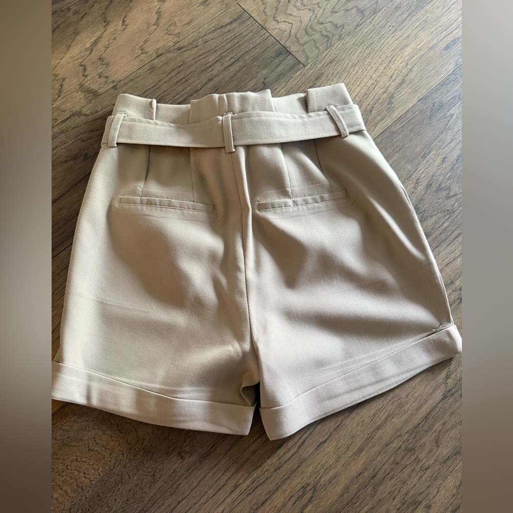 Anine Bing Kinsley Paperbag Waist Shorts - Picture 3 of 9